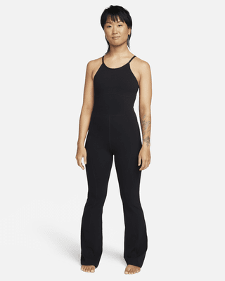 Женские  Nike Zenvy Dri-FIT Full-Length Flared Bodysuit