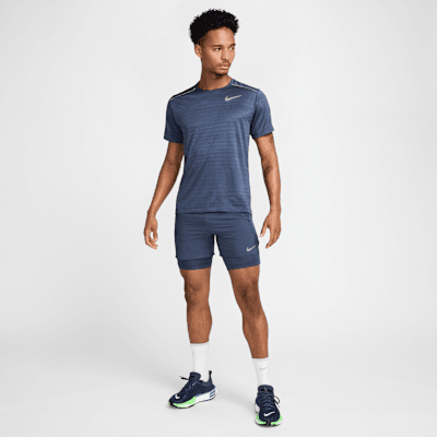 Męskie hybrydowe spodenki do biegania Nike Stride Dri-FIT 13 cm