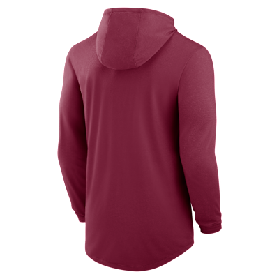 Florida State Campus Arch Men's Nike Dri-FIT College Long-Sleeve Hooded T-Shirt