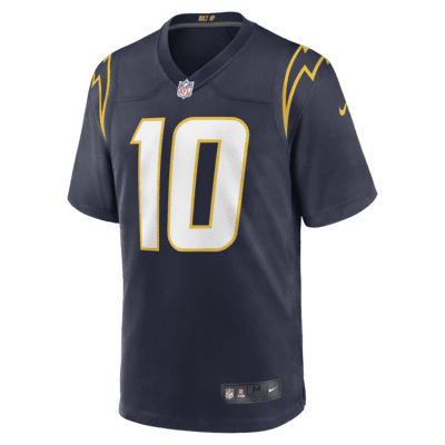 Jersey de fútbol americano Game para hombre NFL Los Angeles Chargers (Justin Herbert)