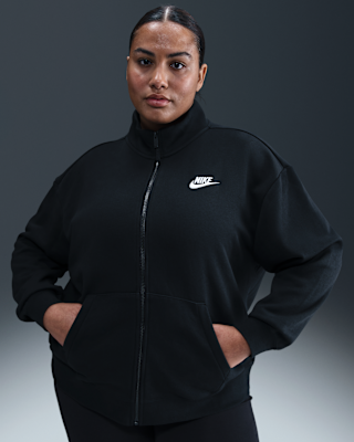 Женская куртка Nike Sportswear Club Fleece Loose Track (Plus Size)
