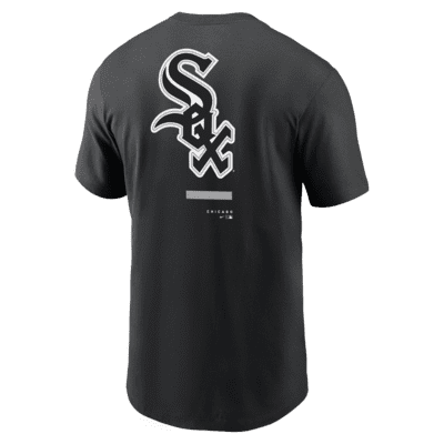 Nike Chicago White Sox Men's Short Sleeve Baseball Shirt Black