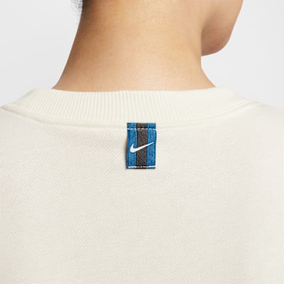 Nike Sportswear Phoenix Fleece Women's Short-Sleeve Cropped French Terry Top