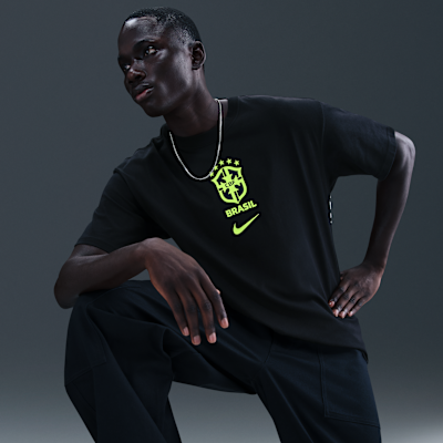 Brazil Premium Goalkeeper Men's Nike Soccer T-Shirt