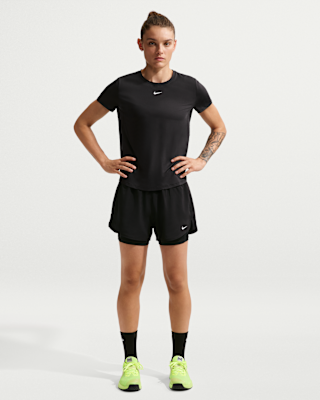 Женские шорты Nike One Dri-FIT High-Waisted 3" 2-in-1 Shorts