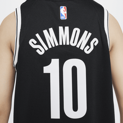 Brooklyn Nets Icon Edition 2021/22 Nike Swingman NBA-jersey voor kids