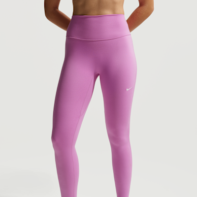 Damskie legginsy o pełnej długości z wysokim stanem Nike One Seamless Front