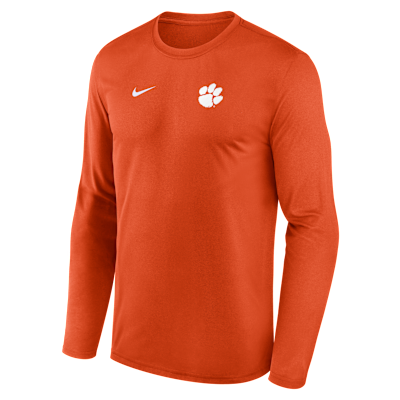 Clemson Sideline Legend Small Logo Men's Nike Dri-FIT College Long-Sleeve T-Shirt from Nike - $50
