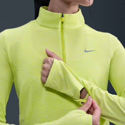 ナイキ スウィフト ウィメンズ Dri-FIT UV 1/4ジップ ランニングトップ