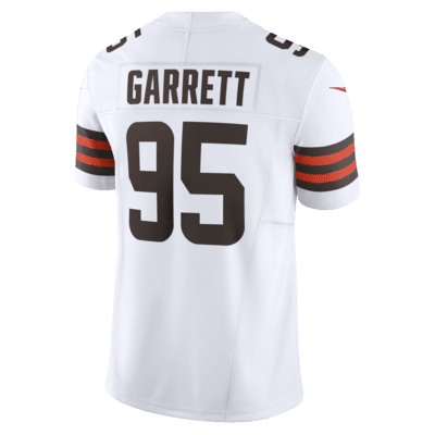 Youth Nike Myles Garrett White Cleveland Browns Game Jersey