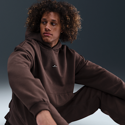 Nike Standard Issue Sudadera con capucha de baloncesto de tejido cepillado Therma-FIT - Hombre