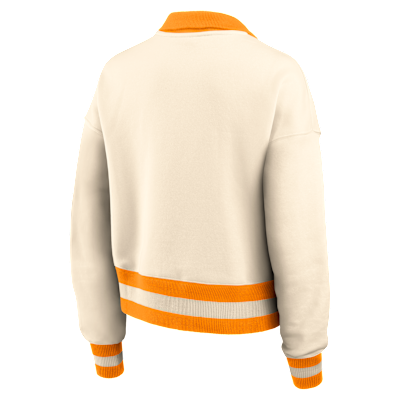 Tennessee Legacy Women's Nike College Cropped 1/4-Zip Crew