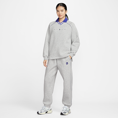 ナイキ スポーツウェア フェニックス フリース ウィメンズ オーバーサイズド ハイウエスト グラフィック パンツ