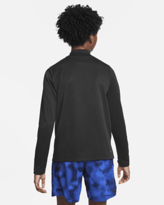 Nike Dri-FIT Multi Tech Big Kids' (Boys') 1/2-Zip Training Top. Nike.com