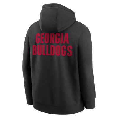 Georgia Club Basketball 2-Hit Men's Nike College Pullover Hoodie