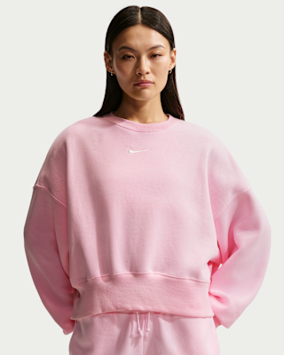 Женский свитшот Nike Sportswear Phoenix Fleece Over-Oversized Crew-Neck