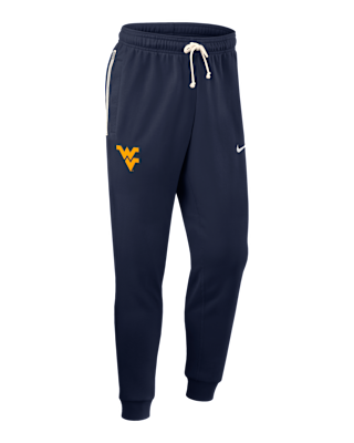 Мужские  West Virginia Sideline Nike Dri-FIT College Taper Pants