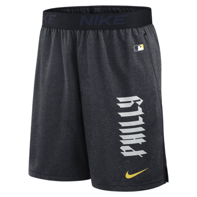 Shorts Nike Dri-FIT de la MLB para hombre Philadelphia Phillies City Connect Practice