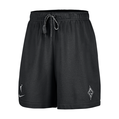 Shorts Nike de tejido Fleece de la WNBA de 15 cm para mujer Las Vegas Aces