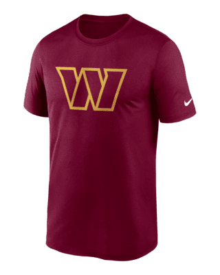 Nike Men's Dri-Fit Sideline Velocity (NFL Washington Commanders) T-Shirt in Grey, Size: Medium | 00O506G9E-0BO