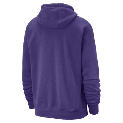 Sudadera con gorro universitaria Nike para hombre LSU Club