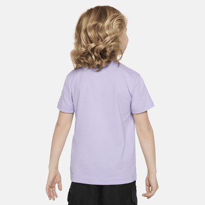 Playera Bubble "Just Do It" para niños talla pequeña Nike