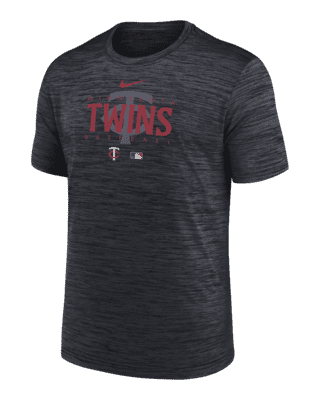 Minnesota Twins Nike 2023 Logo Velocity Performance Shirt - Limotees