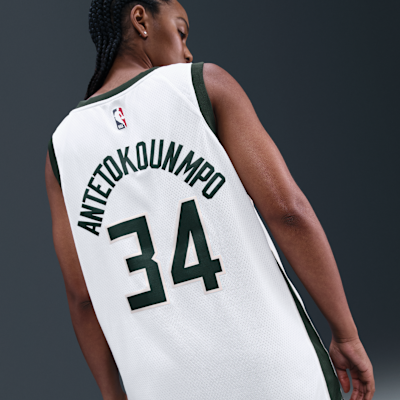 Milwaukee Bucks Association Edition Nike Dri-FIT NBA Swingman férfimez