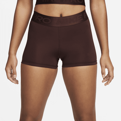 Nike Pro Shorts mit mittelhohem Bund für Damen (ca. 7,5 cm)