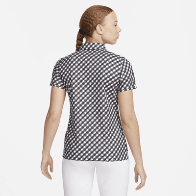 Nike Dri-FIT Victory Women's Short-Sleeve Printed Golf Polo. Nike LU