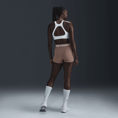 Nike One Leak Protection: 8cm menstruační cyklistické kraťasy se středně vysokým pasem