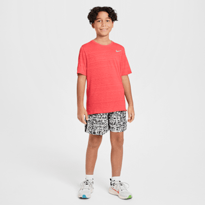 Nike Dri-FIT Miler Trainingsoberteil für ältere Kinder (Jungen)