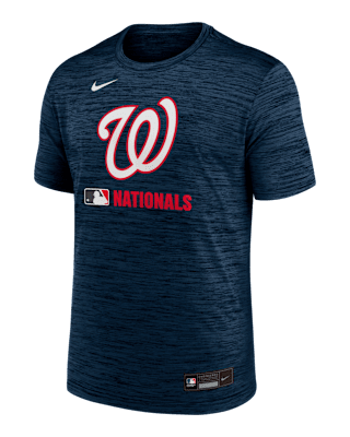 Мужская футболка Washington Nationals Authentic Collection Velocity Nike Dri-FIT MLB