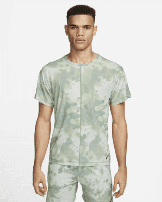 Мужские шорты Nike Dri-FIT Allover Print Short-Sleeve Yoga Top