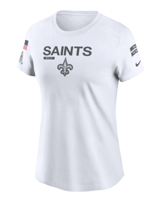 Женская футболка New Orleans Saints Salute to Service Legend Nike NFL