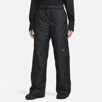 Pantalon taille haute matelassé à ourlet ouvert Nike Sportswear Essential pour femme. Nike FR
