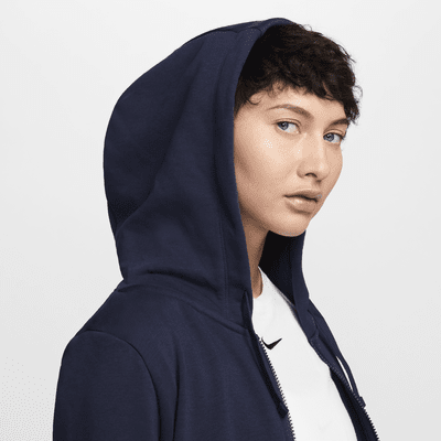 Sudadera con gorro de cierre completo para mujer Nike Sportswear Club Fleece