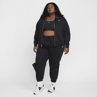 Nike Sportswear Phoenix Fleece extragroße Trainingshose mit hohem Taillenbund für Damen (große Größe)