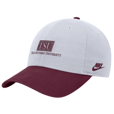 Texas Southern Nike College Adjustable Cap