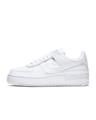 Nike Women's Air Force 1 Shadow Shoes, White
