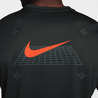 Nike Miler Men's Short-Sleeve Graphic Running Top