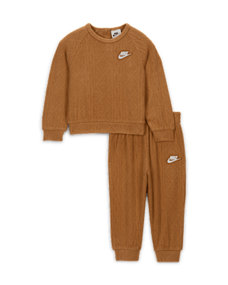 Детские  Nike Sportswear Baby (12-24M) 2-Piece Cable Knit Set