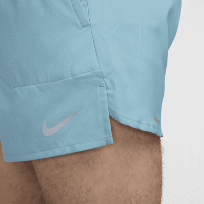 Nike Stride Dri-FIT hardloopshorts met binnenbroek voor heren (13 cm)