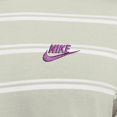 Nike Sportswear T-skjorte med striper til herre