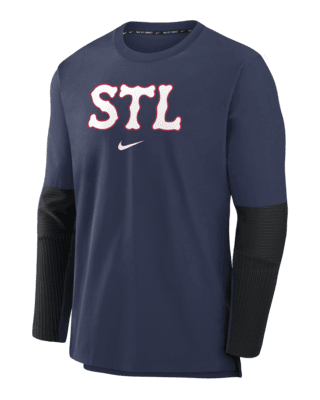 Мужская куртка St. Louis Cardinals Authentic Collection City Connect Player Nike Dri-FIT MLB Pullover