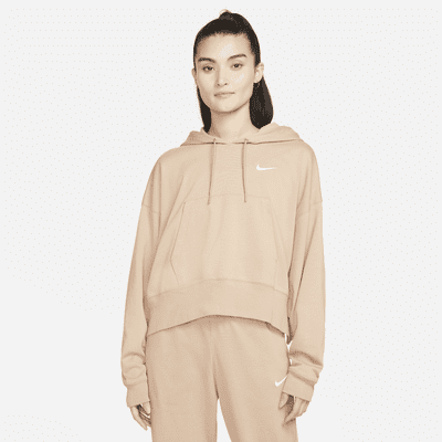 nike cropped oversized hoodie