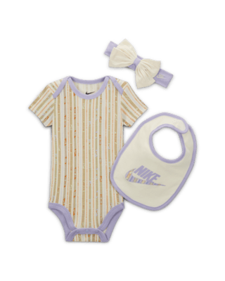 Детские  Nike Happy Camper Baby 3-Piece Bodysuit Box Set