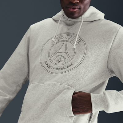 Sudadera con gorro sin cierre de fútbol Nike Dri-FIT para hombre Paris Saint-Germain Standard Issue
