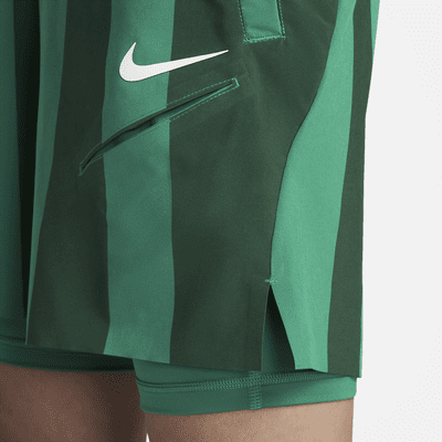 กางเกงเทนนิสขาสั้นผู้ชาย Dri-FIT NikeCourt Slam