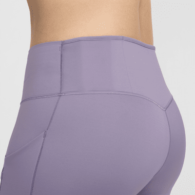 Nike Go Leggings in voller Länge mit starkem Halt, mittelhohem Bund und Taschen für Damen